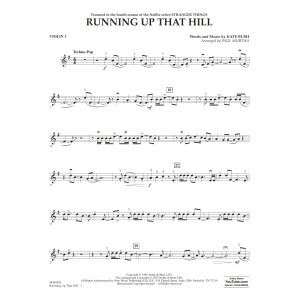 Running Up That Hill (arr. Paul Murtha) - Violin 1