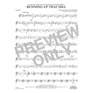 Running Up That Hill (arr. Paul Murtha) - Violin 2