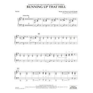 Running Up That Hill (arr. Paul Murtha) - Piano