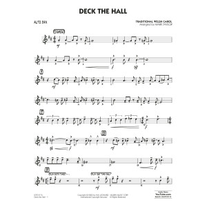 Deck The Hall (arr. Mark Taylor) - Alto Sax