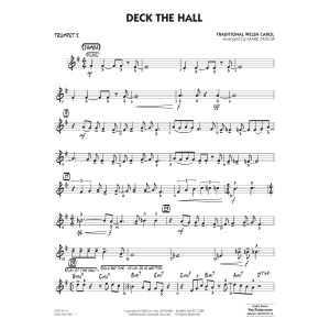 Deck The Hall (arr. Mark Taylor) - Trumpet 2