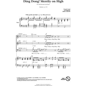 Ding Dong! Merrily On High (arr. Greg Gilpin)