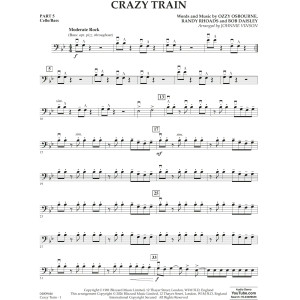 Crazy Train (arr. Johnnie Vinson) - Pt. 5 - Cello/Bass