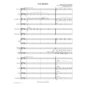 Gesú Bambino (arr. John Leavitt) - Full Score