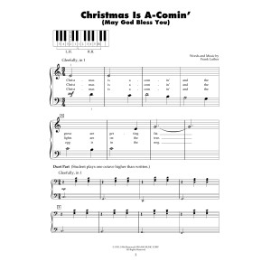 Christmas Is A-Comin' (May God Bless You)