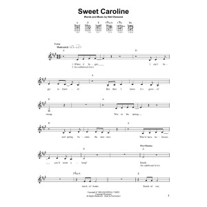 Sweet Caroline