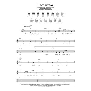 Tomorrow (from Annie)