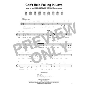 Can't Help Falling In Love
