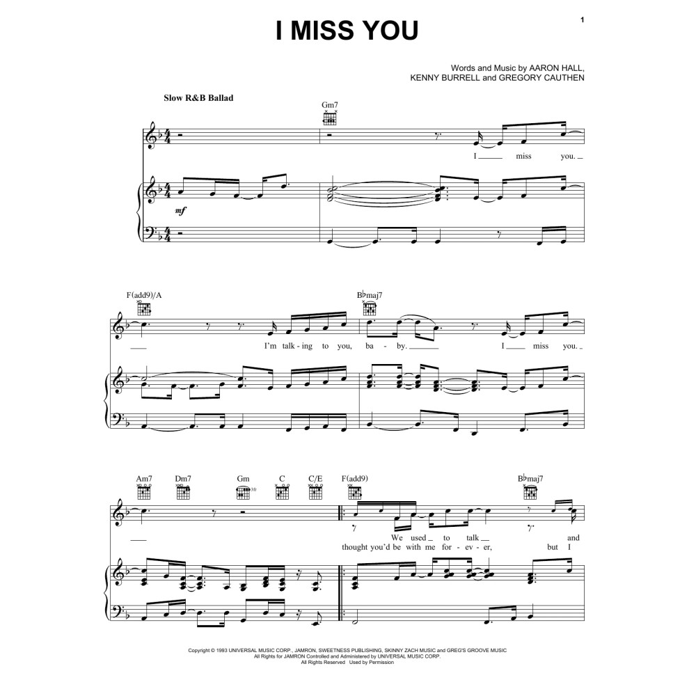 I Miss You