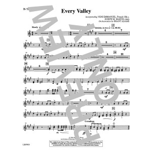 Every Valley (from The Winter Rose) (arr. Brant Adams) - Bb Trumpet 2,3