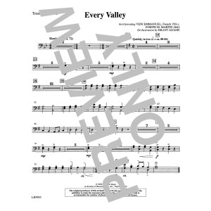 Every Valley (from The Winter Rose) (arr. Brant Adams) - Trombone 1 & 2