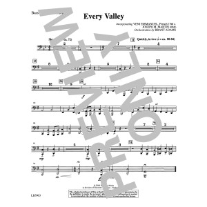 Every Valley (from The Winter Rose) (arr. Brant Adams) - Bass Trombone/Tuba