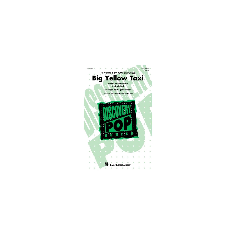 Big Yellow Taxi (arr. Roger Emerson)