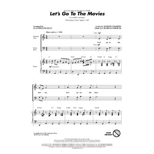 Let's Go To The Movies (from Annie) (arr. Alan Billingsley)