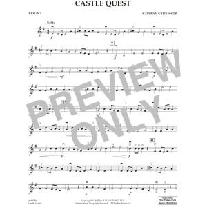 Castle Quest - Violin 1