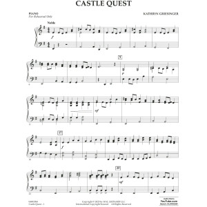Castle Quest - Piano
