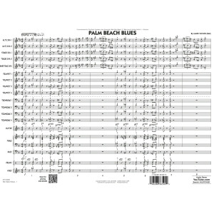 Palm Beach Blues - Conductor Score (Full Score)