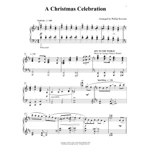 A Christmas Celebration (arr. Phillip Keveren)