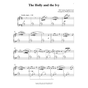 The Holly And The Ivy (arr. Phillip Keveren)