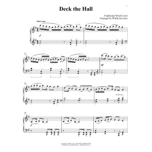 Deck The Hall (arr. Phillip Keveren)