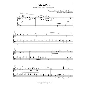Pat-A-Pan (Willie, Take Your Little Drum) (arr. Phillip Keveren)