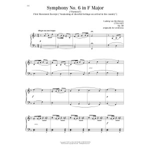 Symphony No. 6 In F Major ("Pastoral"), First Movement Excerpt