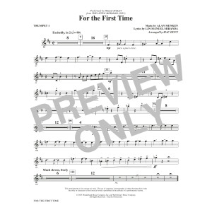 For The First Time (from The Little Mermaid) (2023) (arr. Mac Huff) - Trumpet 1