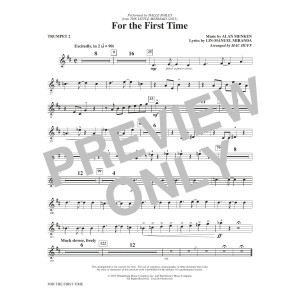 For The First Time (from The Little Mermaid) (2023) (arr. Mac Huff) - Trumpet 2