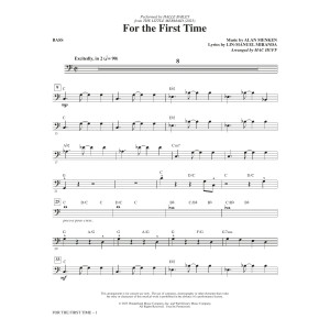 For The First Time (from The Little Mermaid) (2023) (arr. Mac Huff) - Bass