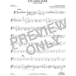 Li'l Liza Jane - Violin 3 (Viola Treble Clef)