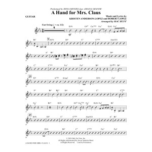 A Hand For Mrs. Claus (arr. Mac Huff) - Guitar