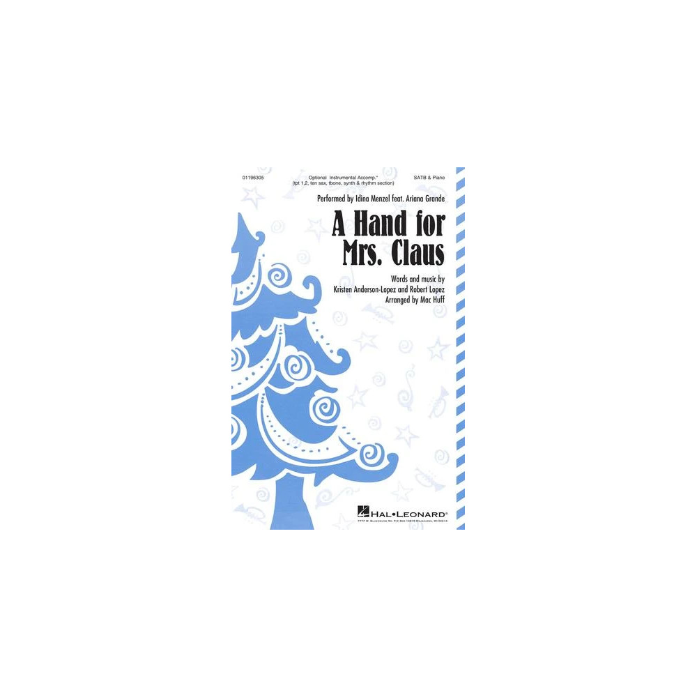 A Hand For Mrs. Claus (arr. Mac Huff) - Drums