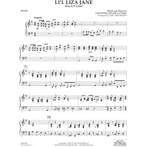 Li'l Liza Jane - Piano