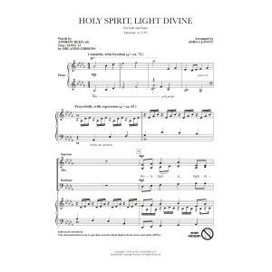 Holy Spirit, Light Divine (arr. John Leavitt)
