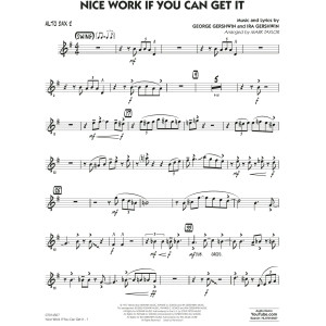 Nice Work If You Can Get It (arr. Mark Taylor) - Alto Sax 2