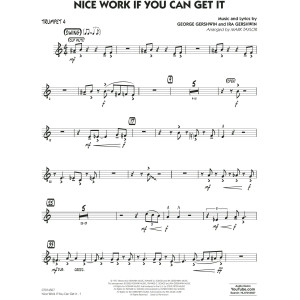 Nice Work If You Can Get It (arr. Mark Taylor) - Trumpet 4