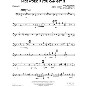 Nice Work If You Can Get It (arr. Mark Taylor) - Trombone 3