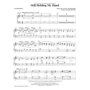 Still Holding My Hand (from Matilda The Musical) (arr. Mark Brymer) - Synthesizer