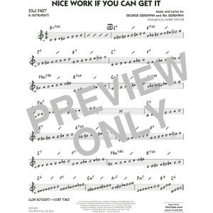 Nice Work If You Can Get It (arr. Mark Taylor) - Bb Solo Sheet