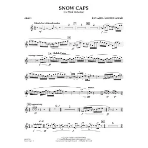 Snow Caps - Oboe 2