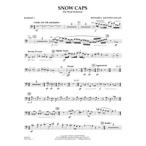 Snow Caps - Bassoon 1