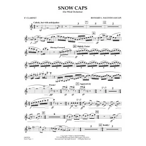 Snow Caps - Eb Clarinet