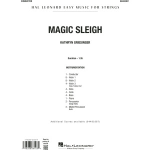 Magic Sleigh - Conductor Score (Full Score)