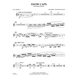 Snow Caps - Bb Clarinet 3