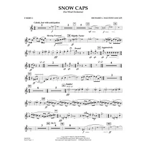 Snow Caps - F Horn 1