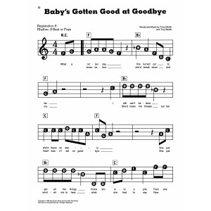 Baby's Gotten Good At Goodbye