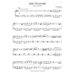 HMS Pinafore, Selected Melodies