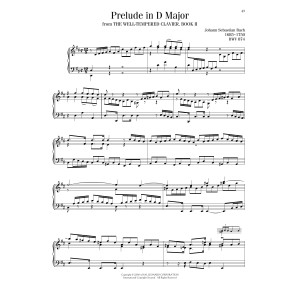 Prelude No. 5 In D Major, BWV 874