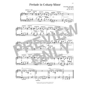 Prelude In C-Sharp Minor, Op. 22, No. 2