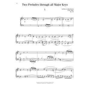 Two Preludes, Through All 12 Major Keys, Op. 39